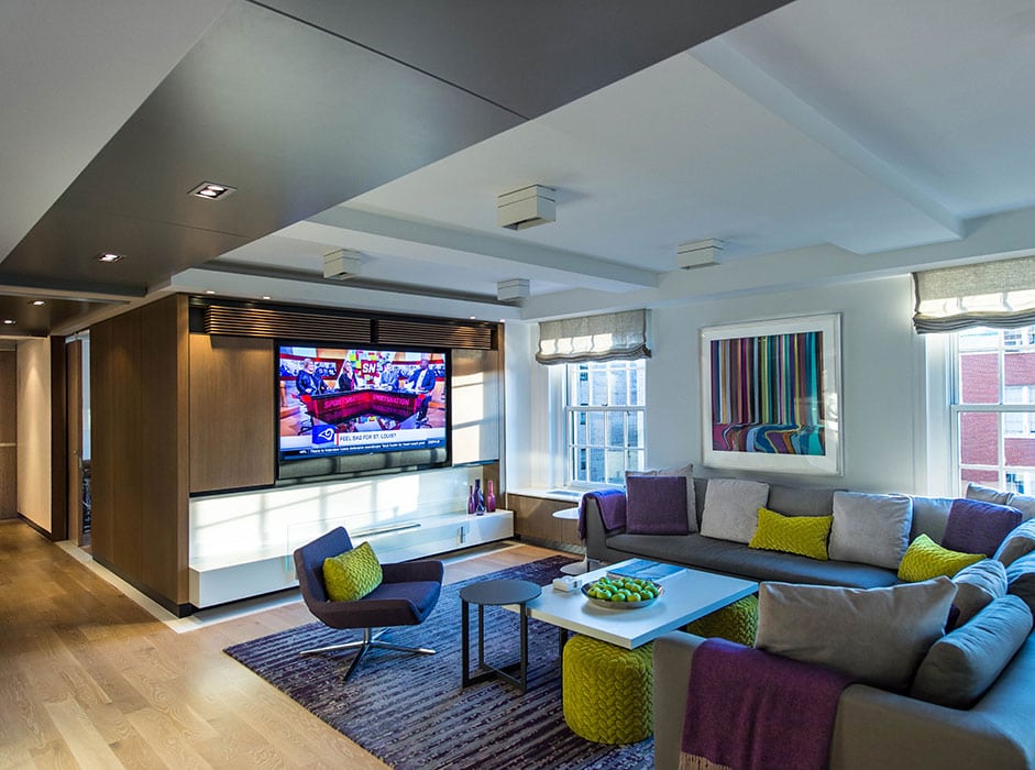 One Fifth Avenue Living Room Design 