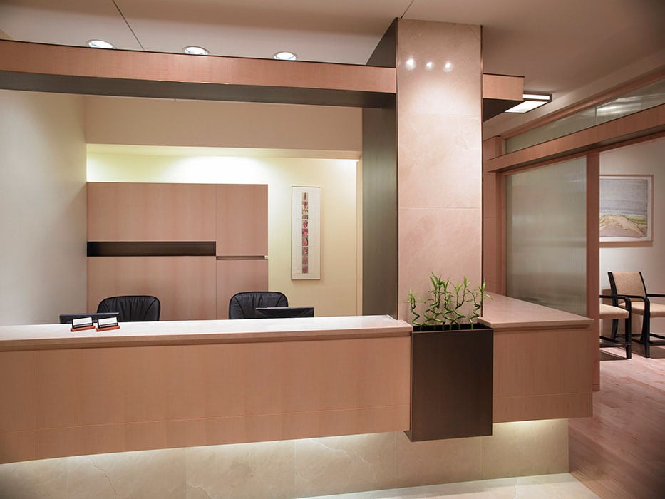 Dr McCane's office lobby redesign